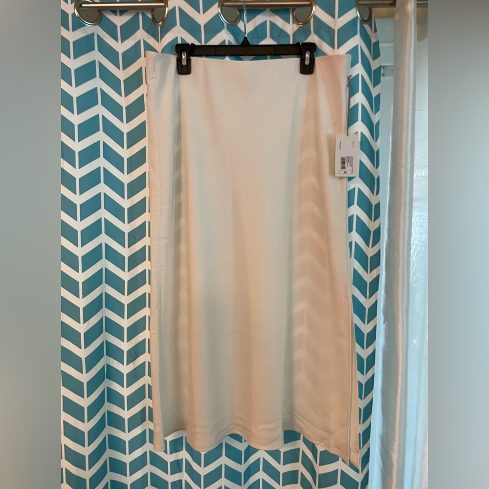 Women’s Midi A-line Satin Slip Skirt